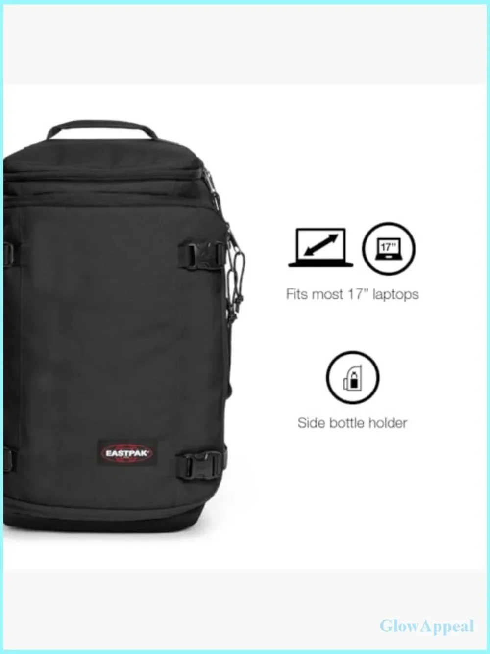 Convertible Duffel Backpack 30L Laptop Sleeve Carry-On Travel Bag